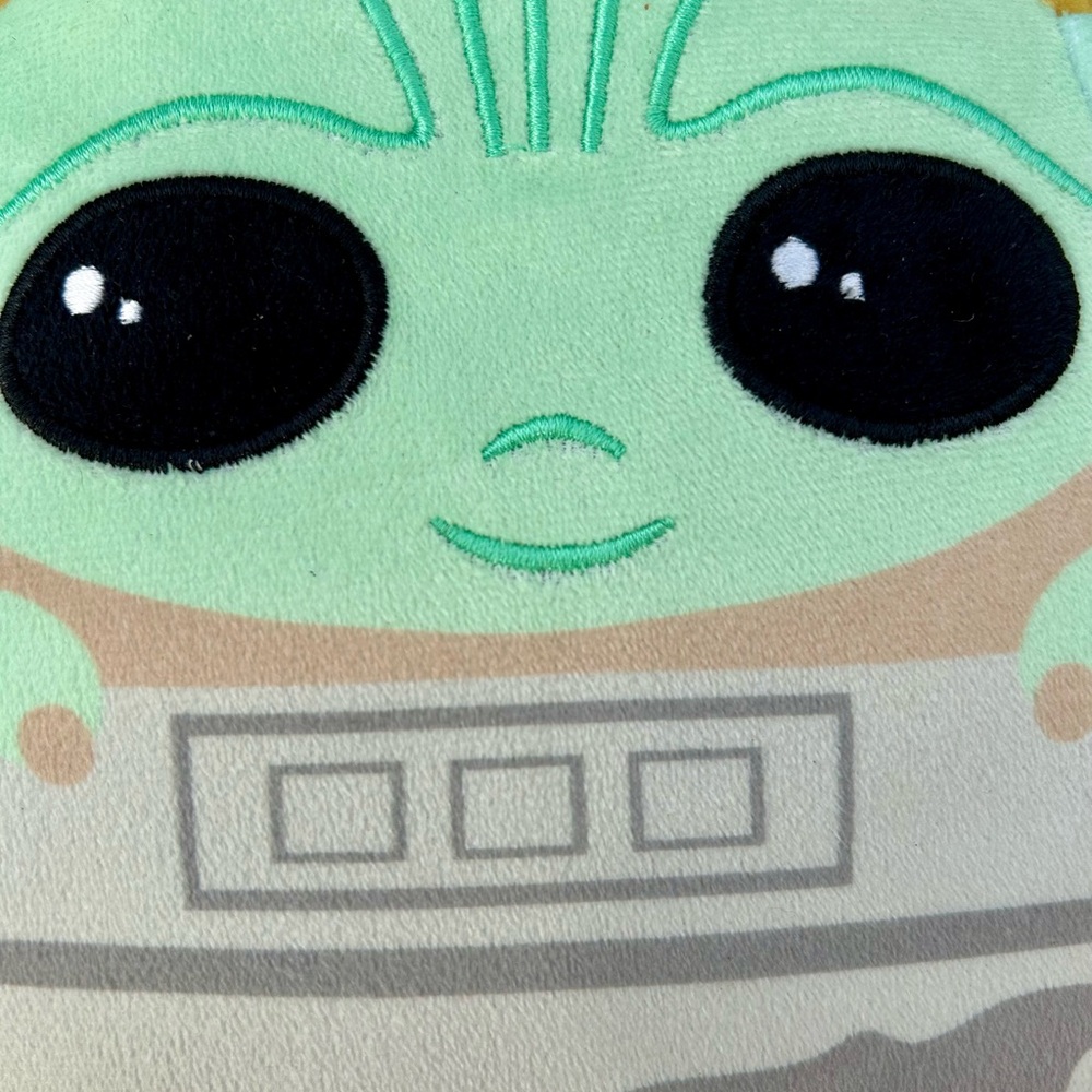 Star Wars Grogu Mandalorian Plush BABY YODA PILLOW 12"  STUFFED ANIMAL TOY - Picture 3 of 8